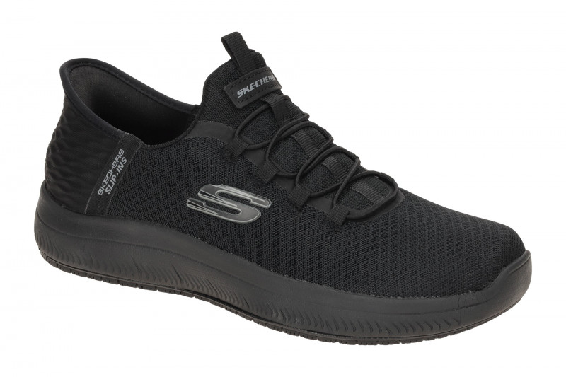 Skechers Summits SR Schuhe schwarz Damen Slip-Ins 108144EC