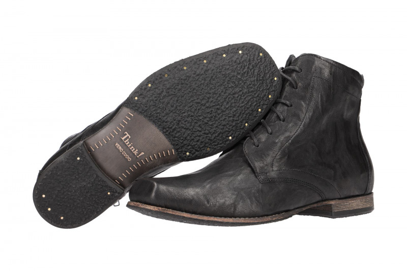 Think Guru Stiefel schwarz Textilfutter