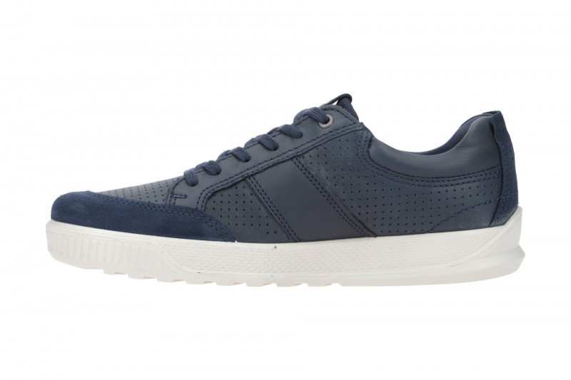 Ecco Byway Schuhe blau grau Herren Sneakers 501564