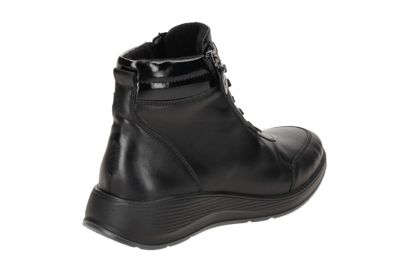 Waldläufer Kalea Stiefel Boots schwarz K-Weite dünn gefüttert 698801