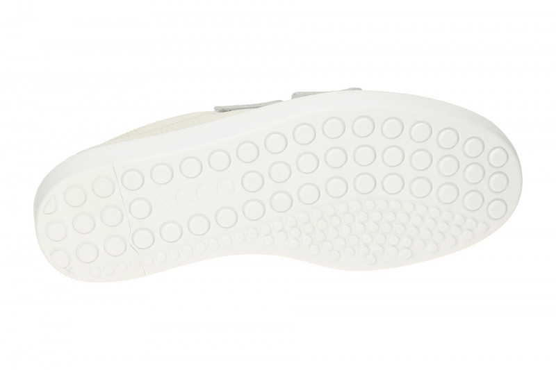 Ecco Soft 60 Schuhe Slipper weiß Damen Klett 219243