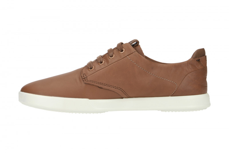 Ecco Collin Schnür Schuhe braun weiß