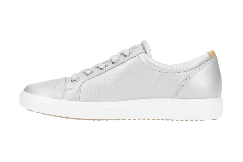 Ecco Soft 7 Damen Schuhe grau metallic