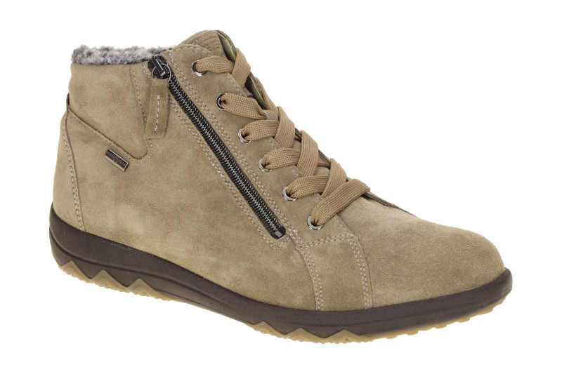 Waldläufer Teresa Winter Stiefelette taupe braun H-Weite Waterproof 961971