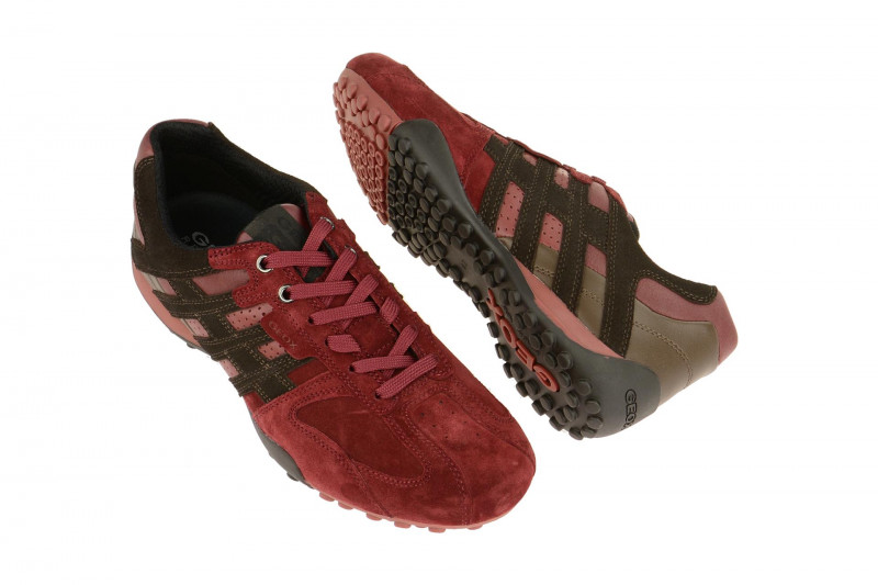 Geox Snake Schuhe dunkelrot U4207K 022EK C7J6T
