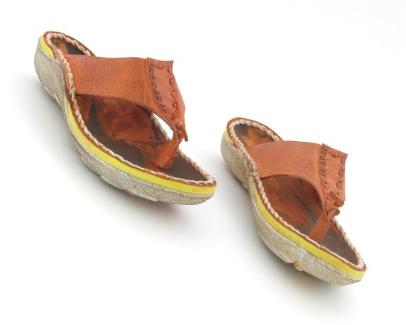 Eject Fixe E-11507 Damen Pantoletten orange