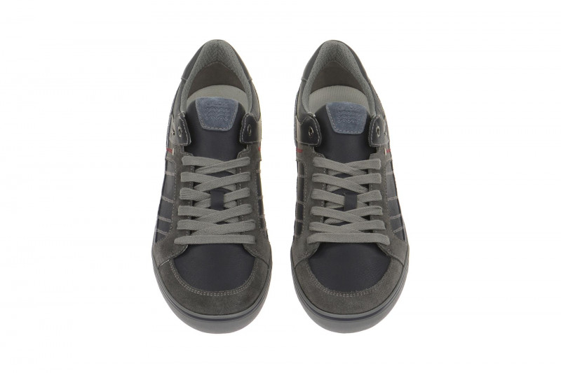 Geox Respira Box F Sneakers in blau grau Herrenschuhe