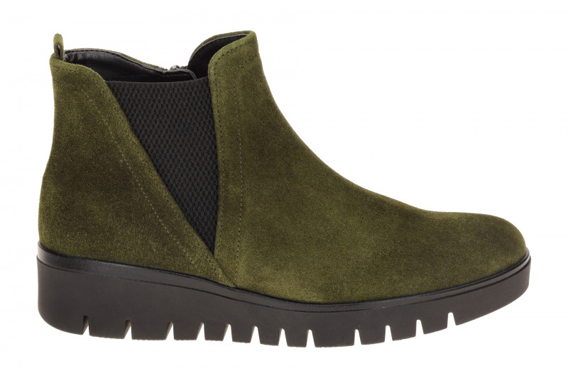 Gabor Keil Stiefelette grün olive Chelsea Stil 8015.01.006