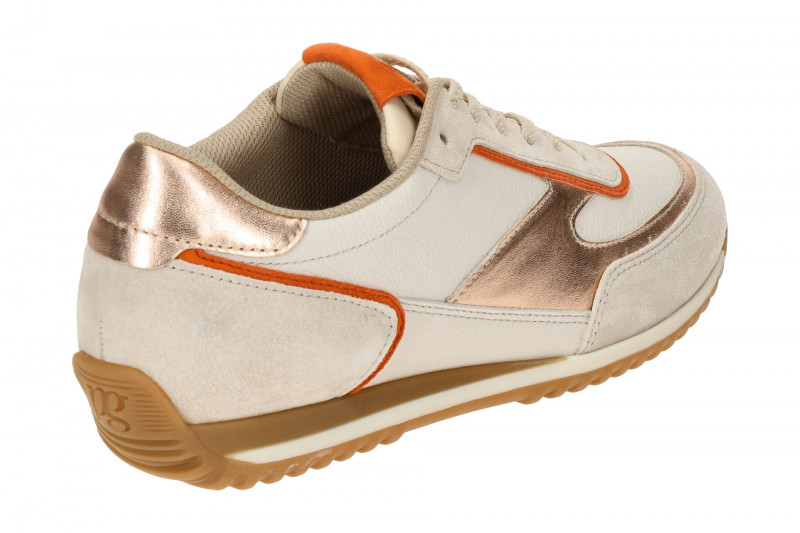 Paul Green Slipper Sneaker Schuhe weiß offwhite bronce 5415