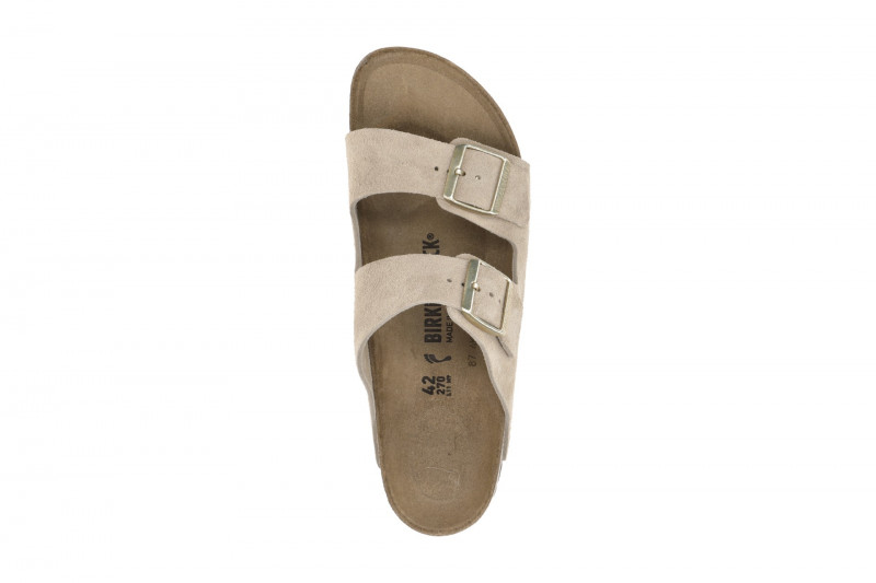 Birkenstock Arizona BS Pantolette beige sand SCHMAL 1029260