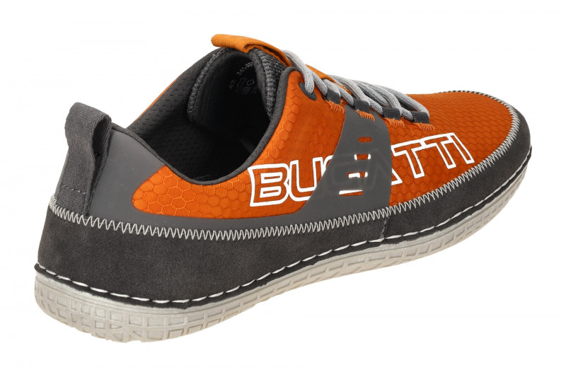 bugatti Bimini Schnür Schuhe Sneaker orange AFF06