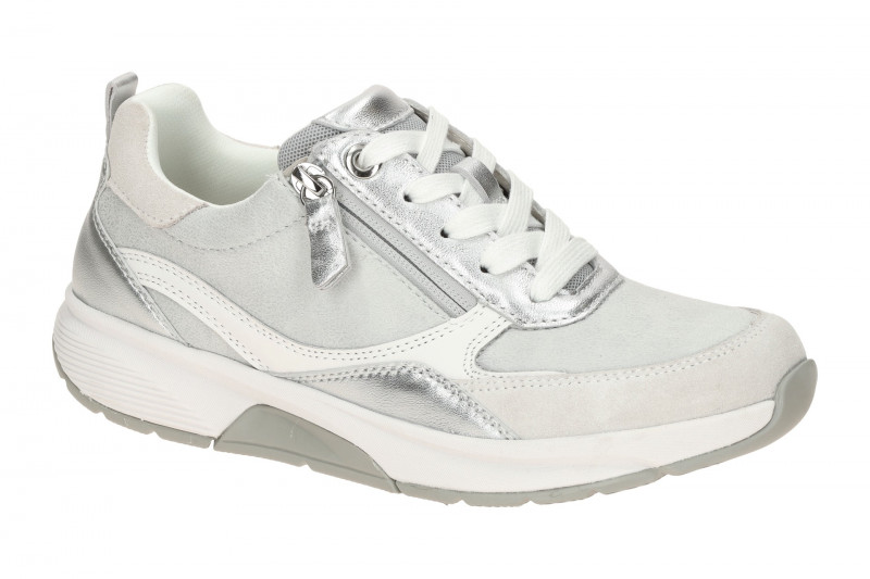 Gabor RollingSoft Schuhe weiß silber 86.877.62