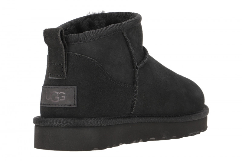 UGG Classic Ultra Mini Stiefelette schwarz