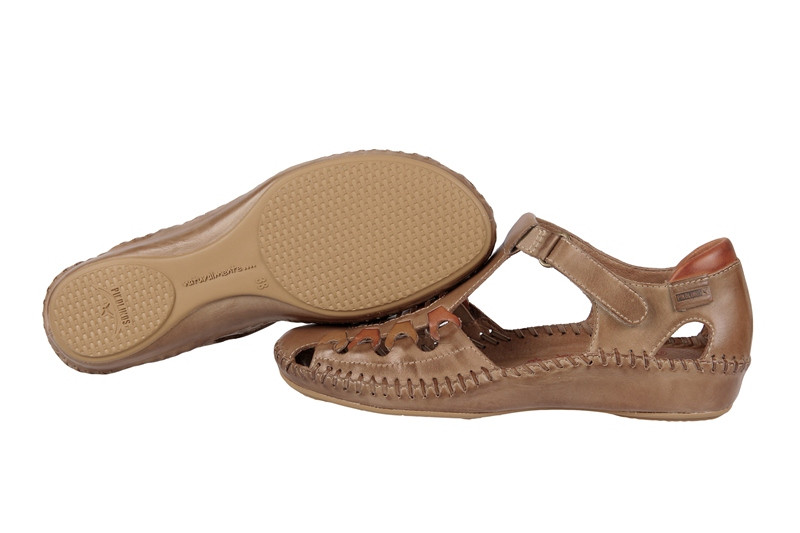 Pikolinos Vallarta Sandaletten 655-8319 castor braun