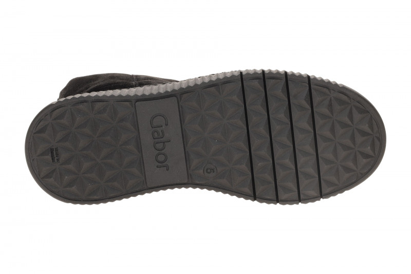 Gabor Plateau Stiefel schwarz Lammfell 73.542.17