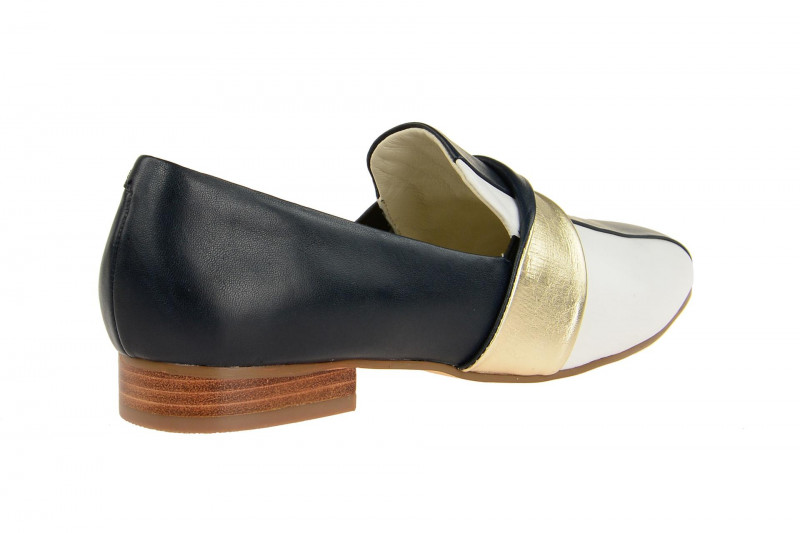 Everybody Schuhe Slipper blau weiß