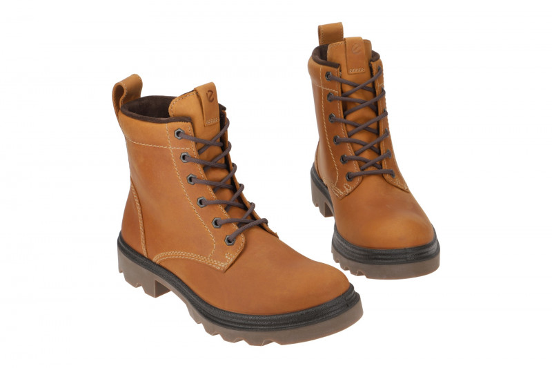 Ecco Grainer Damen Stiefel braun amber Waterproof