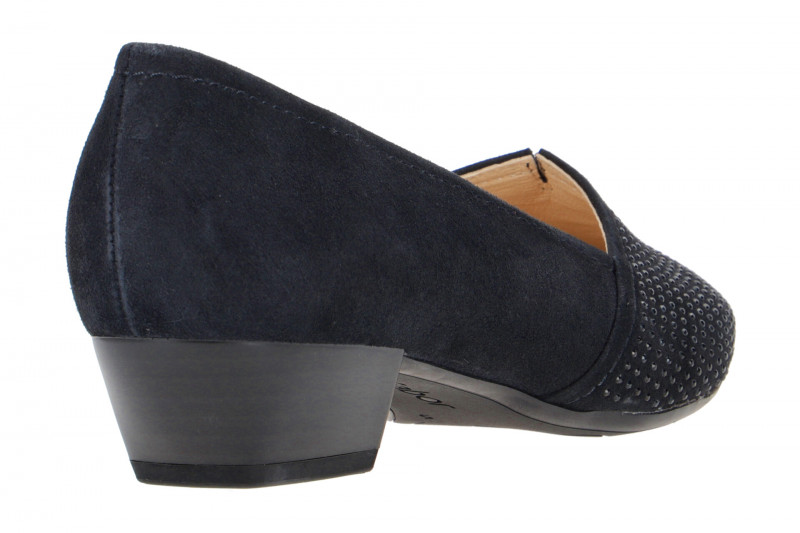 Gabor Pumps blau pazifik Samt 05.134.16