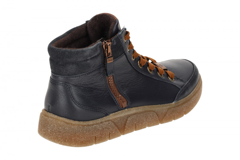 ARA Rom-Sport Schuhe Sneaker Mid-Cut blau 12-24451