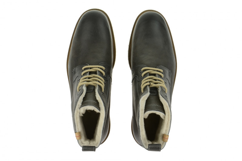 Lloyd Steven Stiefel grau Lammfell 24-737-51