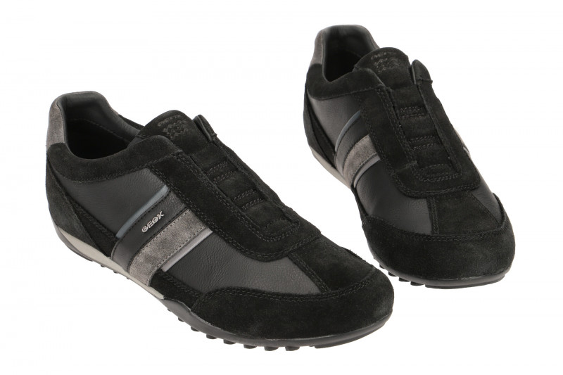 Geox Wells Schuhe Slipper schwarz U82T5A