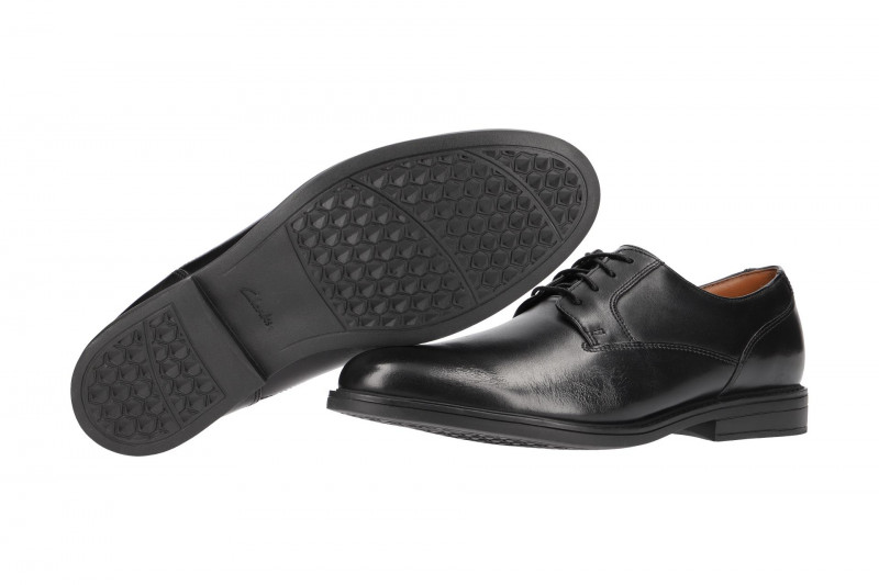 Clarks Business Schuhe Beckfield Walk schwarz