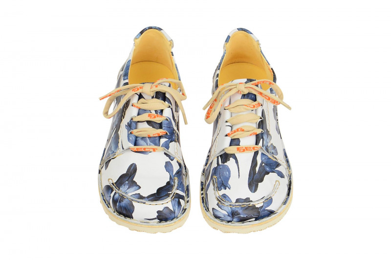 Eject Sony3Deal Schuhe weiß Blumen 9405/1.013