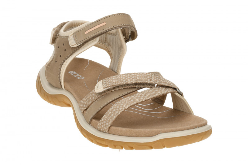 Ecco Offroad Roam Damen Sandale taupe braun 853303