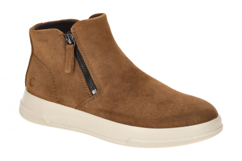 Ecco Move Stiefelette braun camel Damen Zip 223823