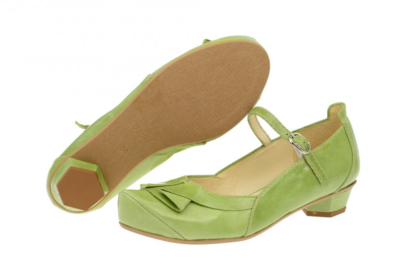 Tiggers Sara Schuhe grün Lackleder