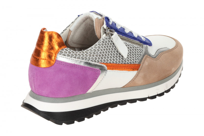 Gabor comfort Sneaker Schuhe weiß bunt H-Weite 66.378.87