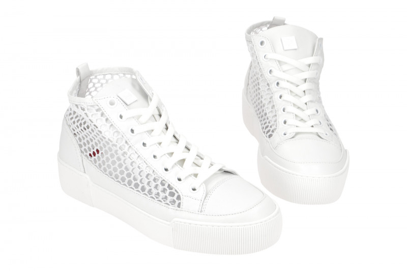 Högl Soho Schuhe Sneakers weiß Plateau 3653