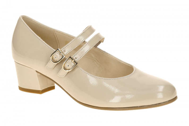 Gabor Riemchen Pumps beige Lack 82.212.97