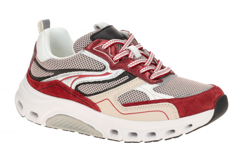 Gabor RollingSoft Schuhe rot beige Mesh 86.986.38