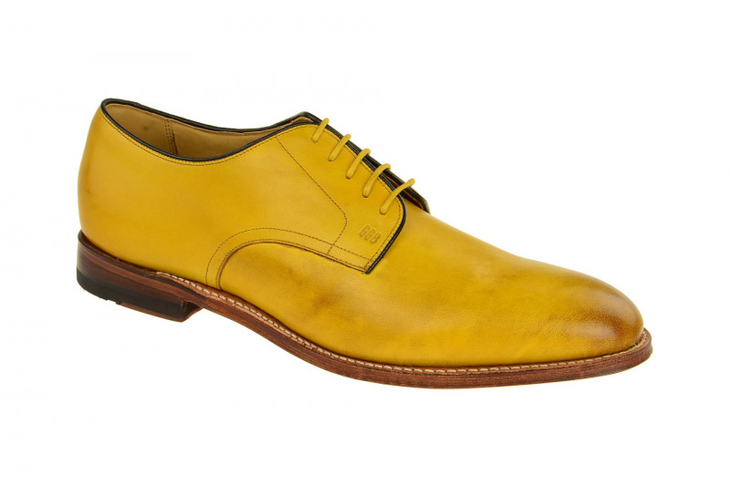 Gordon &amp; Bros Ken Schuhe gelb Rahmengenäht 5150-F