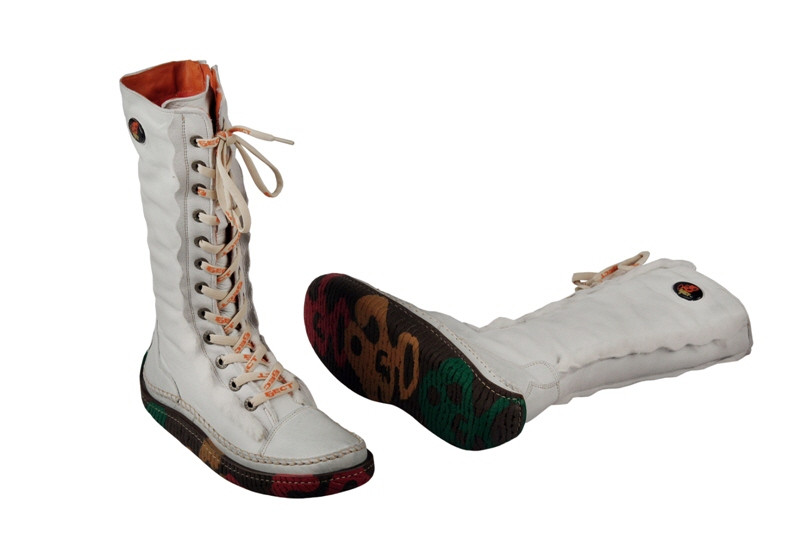 Eject Newject Stiefel E-7726 weiß warmfutter