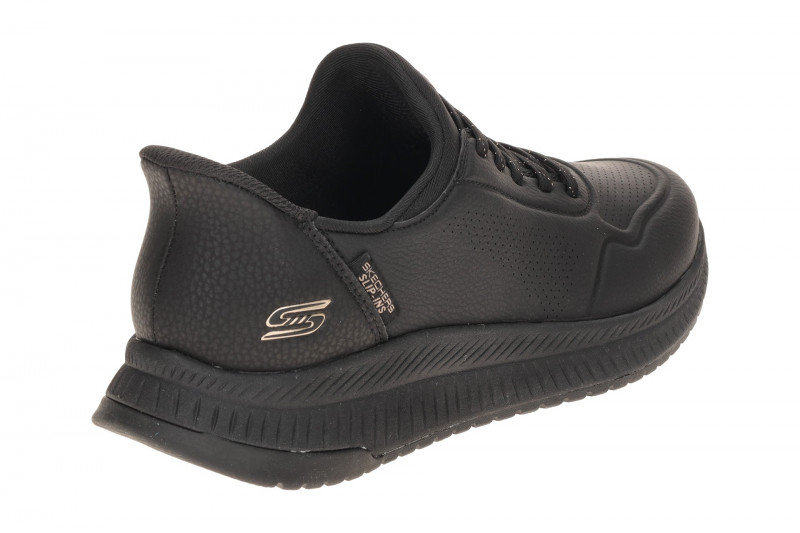Skechers Bobs Squad 4 Slipper Schuhe schwarz SLIP-INS