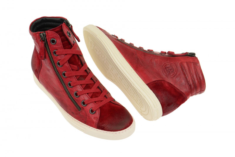 Paul Green Stiefelette rot Sneakers - 4213-138