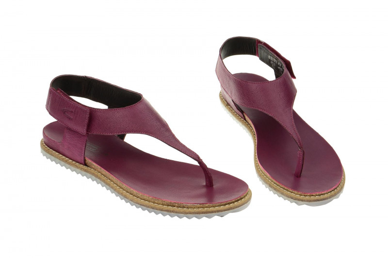 camel active Mare Sandale rot Zehentrenner 821.71.05