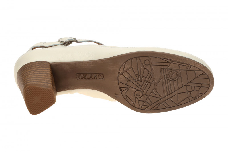 Pikolinos Almenara Sandalette weiß nata geschlossen W1E-5702