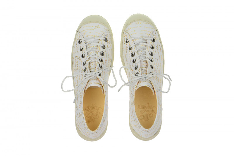 Eject Dass Schuhe weiß gold - 11207/3.007
