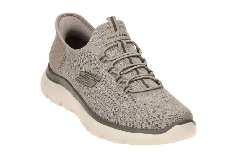 Skechers Summits Schuhe grau taupe SLIP-INS 232457