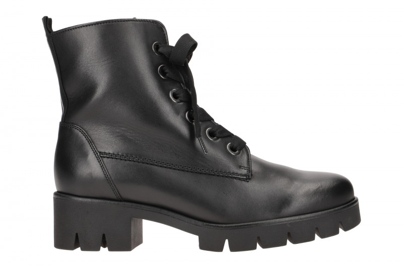 Gabor Stiefelette schwarz Glattleder 31.711.27