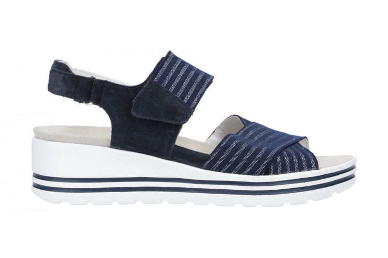 Waldläufer H-Michelle Sandale dunkelblau silber 728005
