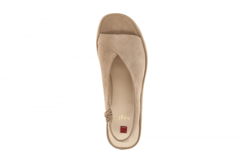 Högl Mimi Plateau Sandalette taupe braun Keil 2522
