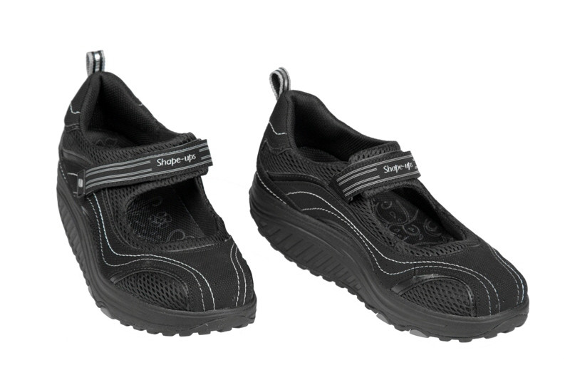 Skechers Slipper Shape ups 11807/BBK schwarz Damen
