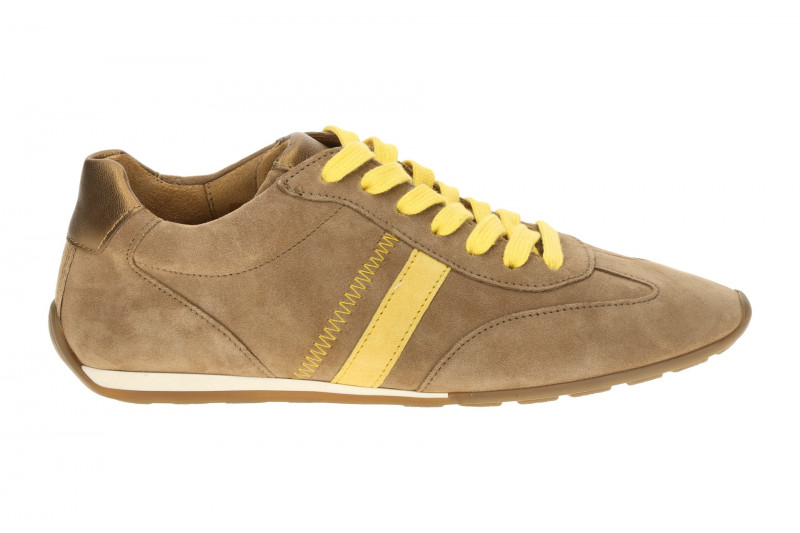 Gabor Schuhe braun flache Slim Retro-Sneakers 83.191.14
