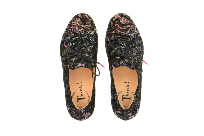 Think Chilli Schuhe schwarz effekt