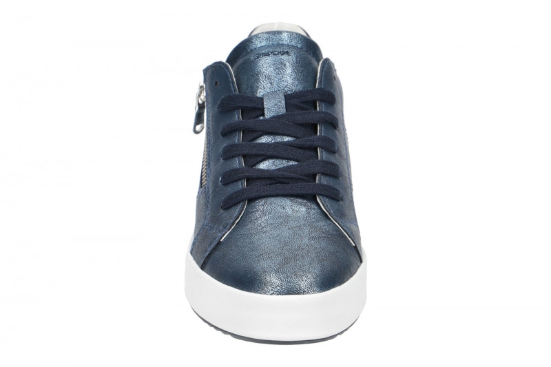 Geox Blomiee Schuhe Sneakers blau metallic