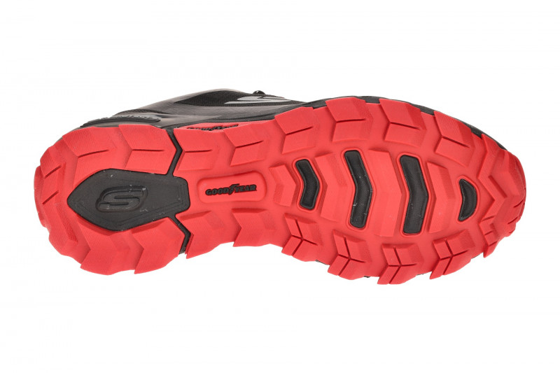 Skechers Max Protect Schuhe schwarz rot Herren Outdoor 237669